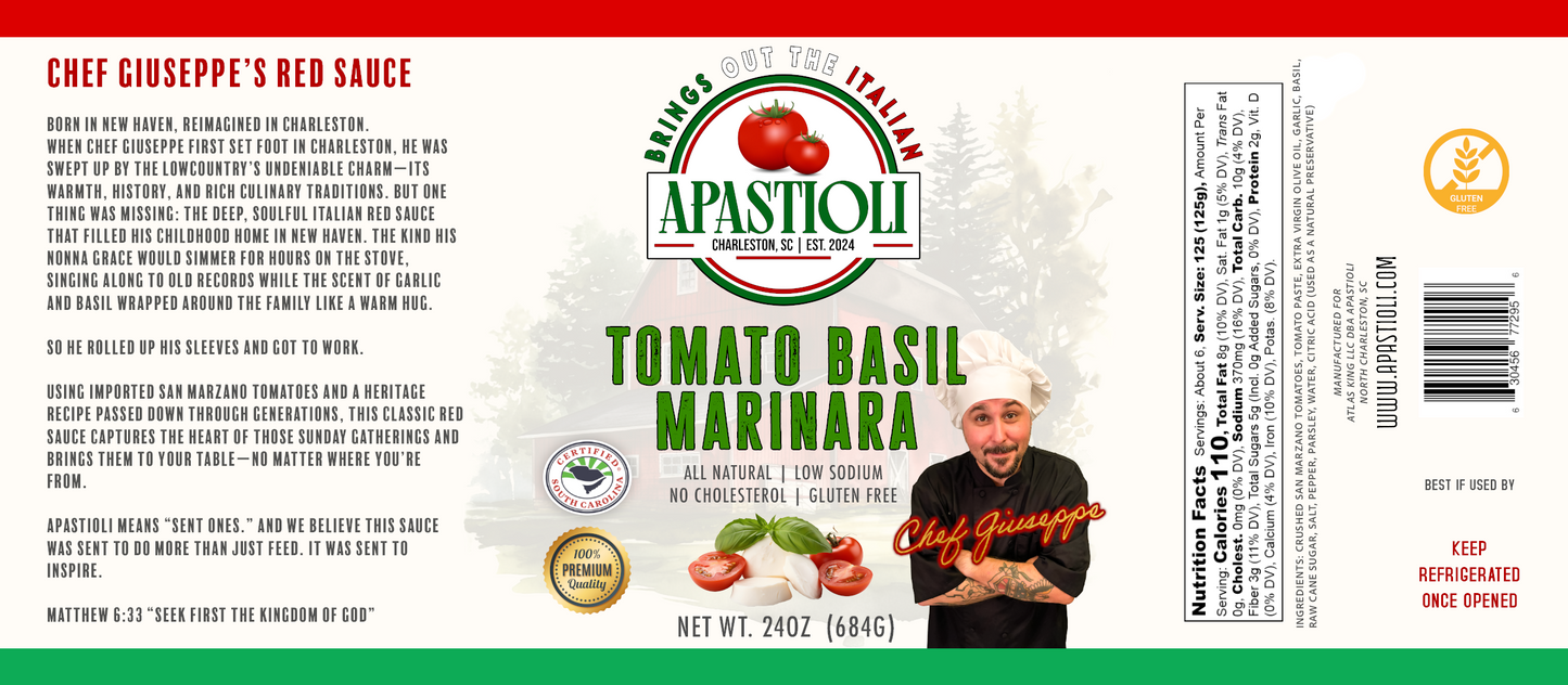 Tomato Fresh Basil Marinara