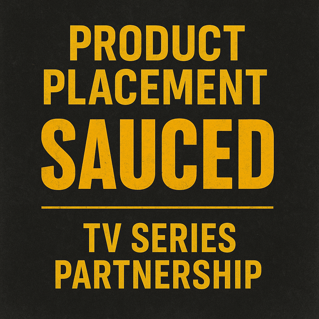 🎬 Product Placement – “Sauced” TV Series Partnership