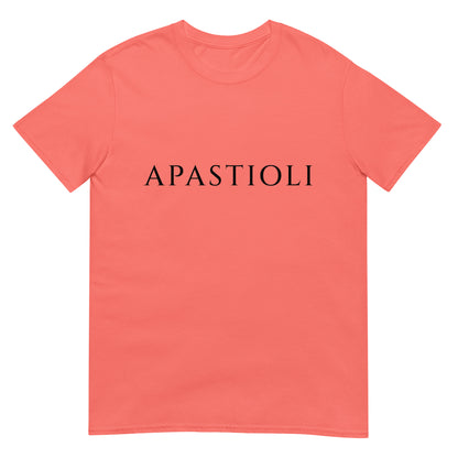 Coral front Simplistic Apastioli Tee