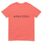 Coral front Simplistic Apastioli Tee